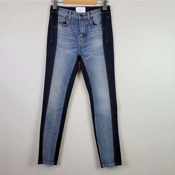 CURRENT/ELLIOTT The Mashed High Waisted Stiletto Jeans 25 - Picture 11 of 11